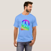 Groovy Hippie 60er 70er 80er Geschenk T-Shirt (Vorne ganz)