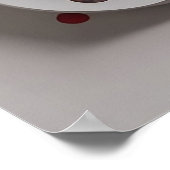 Groovy Hippie 60er Dalmatiner Poster (Ecke)