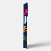 Groovy Hippie Blume Individuelle Name Case-Mate iPhone Hülle (Rückseite / Rechts)