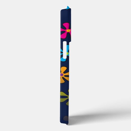 Groovy Hippie Blume Individuelle Name Case-Mate iPhone Hülle (Rückseite / Rechts)