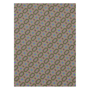 Groovy Hippie-Blume/Stars Tischdecke