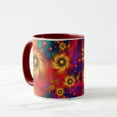Groovy Hippie-Himmels-Kaffee-Tasse! Tasse (Vorderseite Links)