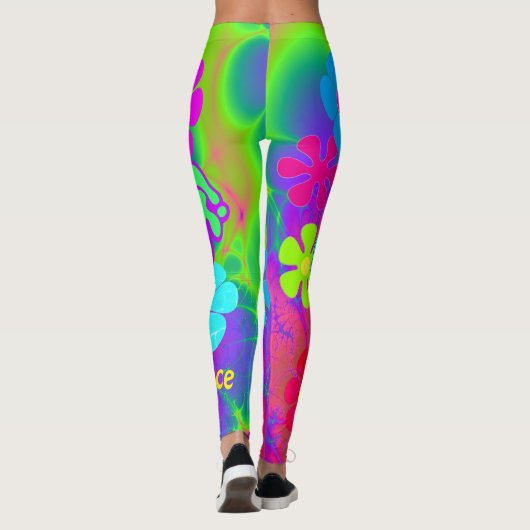 Groovy Hippie Leggings (Rückseite)