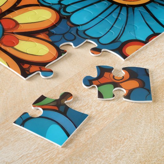 Groovy Hippie Puzzle (Seite)