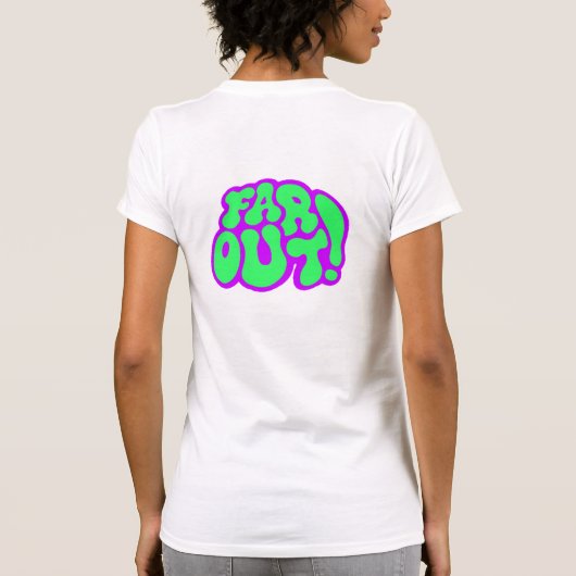 Groovy Hippie T-Shirt (Rückseite)