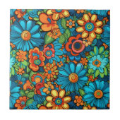 Groovy Hippie Tile Fliese (Vorderseite)