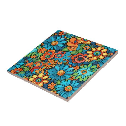 Groovy Hippie Tile Fliese (Seite)