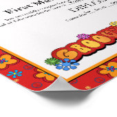 Groovy Homeschooler Diploma Poster (Ecke)