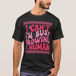 Groovy I Can't I'm beschäftige mich mit dem Wachse T-Shirt