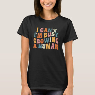Groovy I Cant Im beschäftigt, eine menschliche, lu T-Shirt