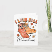 Groovy I Fall Prävention Fall Pt Physikalische The Karte (Vorderseite)