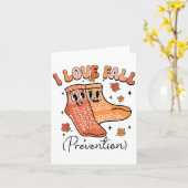 Groovy I Fall Prävention Fall Pt Physikalische The Karte (Gelbe Blume)