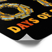 Groovy I Survived 67 Days Of School Funny 67 Meme  Poster (Ecke)