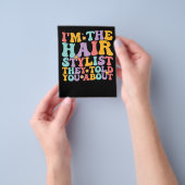 Groovy ich bin der Friseursalon, von dem sie dir e Flyer (Gruppe)