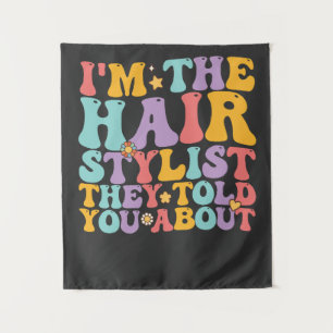 Groovy ich bin der Friseursalon, von dem sie dir e Wandteppich