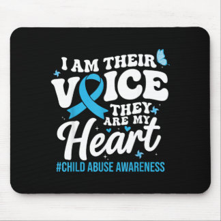 Groovy Ich bin ihre Stimme Unterstützung Kinderbew Mousepad