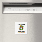 Groovy ich bin Schwarzer Geschichtsmonat Schwarze Magnet (In Situ (Geschirrspüler))