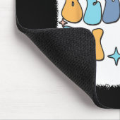 Groovy Ich glaube an dich Testlehrer Mousepad (Ecke)