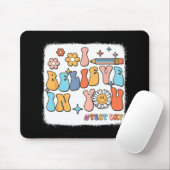 Groovy Ich glaube an dich Testlehrer Mousepad (Mit Mouse)