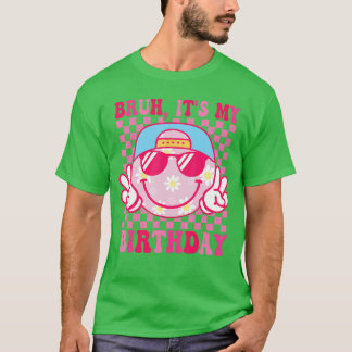 Groovy Ich habe Geburtstag Womeneens Mädchen Bday- T-Shirt