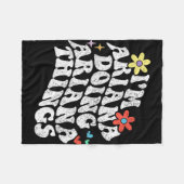 Groovy Im Ariana Doing Ariana Things Funny Mthers Fleecedecke (Vorderseite (Horizontal))