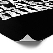 Groovy Im Clara Doing Clara Things Funny Mother Poster (Ecke)