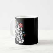 Groovy Im Finley Doing Finley Things Funny Mthers Kaffeetasse (Vorderseite Links)