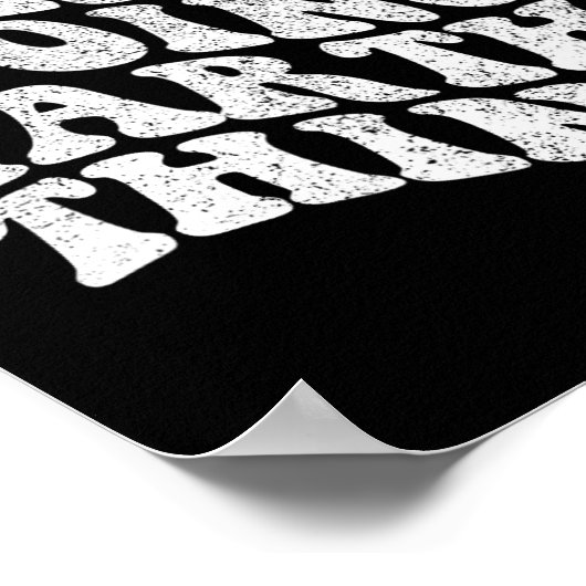 Groovy Im Martha Doing Martha Things Funny Mthers Poster (Ecke)