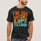 Groovy I'M My Mother In Law'S Favorite Child Funny T-Shirt (Vorderseite)
