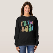 Groovy I'M THE BOSS Future CEO Girl Inspirational  Sweatshirt (Vorne ganz)