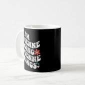 Groovy Im Vivienne Doing Vivienne Things Funny Kaffeetasse (Vorderseite Links)