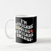 Groovy Im Vivienne Doing Vivienne Things Funny Kaffeetasse (Links)