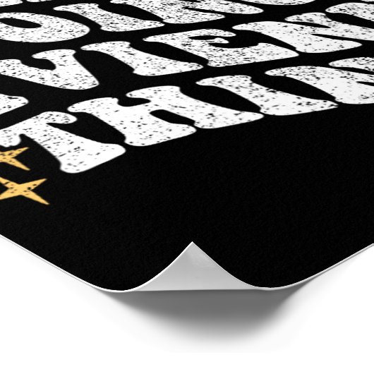 Groovy Im Vivienne Doing Vivienne Things Funny Poster (Ecke)