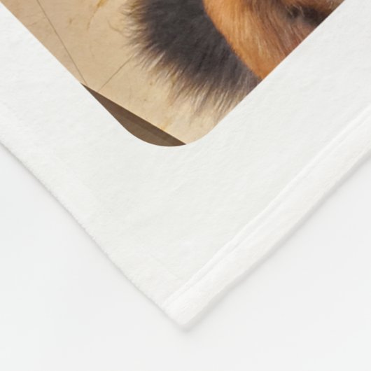 Groovy in meinem Berner Mama Era Bernese Mountain  Fleecedecke (Ecke)