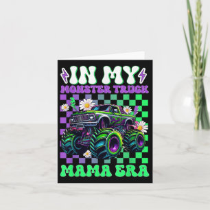 Groovy in meinem Monster Truck Mama Era Monster Tr Karte