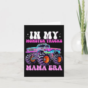 Groovy in meinem Monster Truck Mama Era Monster Tr Karte