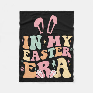 Groovy in meinem Oster-Zeitalter Lustiger Hase Fro Fleecedecke
