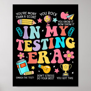 Groovy in meinem Testalter Motivierend Teacher Tes Poster
