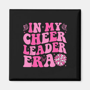 Groovy in meiner Cheerleader-Ära Cheerleading Frau Magnet