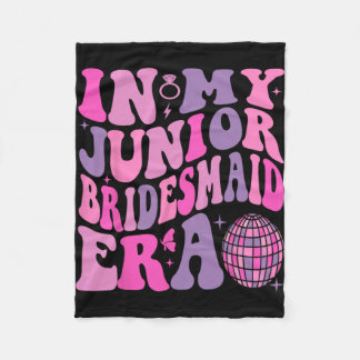 Groovy in meiner Junior Bridesmaid Era Wedding Bri Fleecedecke