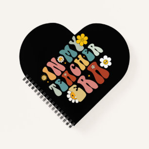 Groovy in meiner Lehrer-Ära Zurück zur Schule Lehr Notizblock