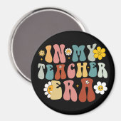 Groovy in meiner Lehrerzeit zurück zum Schullehrer Magnet (Vorderseite/Rückseite)