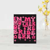 Groovy in meiner Mutter der Brautzeit Karte (Gelbe Blume)