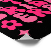 Groovy in meiner Mutter der Brautzeit Poster (Ecke)