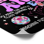 Groovy in meiner Paraazeit Vintage Paraprofessiona Poster (Ecke)