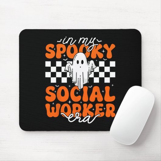 Groovy in meiner spöttischen Ära der Sozialarbeite Mousepad (Mit Mouse)