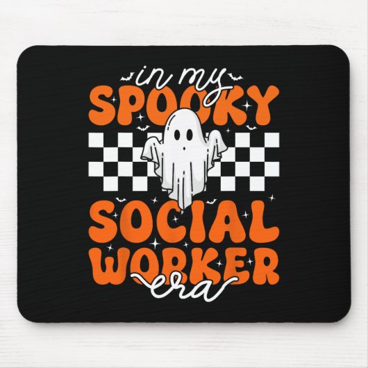 Groovy in meiner spöttischen Ära der Sozialarbeite Mousepad (Vorne)