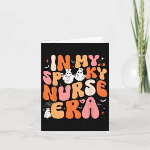 Groovy in meiner spöttischen Nurse Era Halloween N Karte