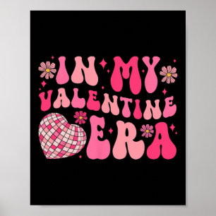Groovy in meiner Valentinsära Disco Byll Herz Vale Poster