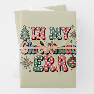 Groovy in meiner Weihnachtszeit lustiger Lehrer Geschenkpapier Set